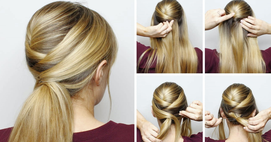 Art Party Hairstyles for a Long Hair